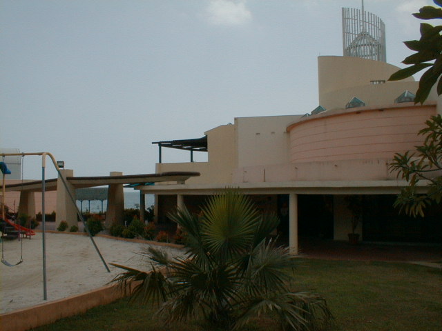 Outside